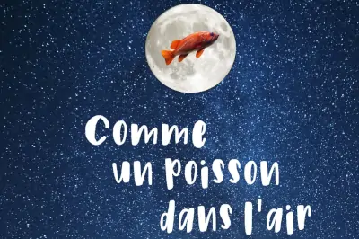 Couverture du recueil de monologues de Jean-Pierre Martinez "Comme un poisson dans l'air"